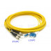 4LC/UPC-4ST/UPC SM-XX 4LC/UPC-4ST/UPC單模4芯光纖跳線 單模4芯光纖跳線 3米 LC/UPC ST/UPC SM  9/125 3M 電信級 網路光纖可客製化訂購